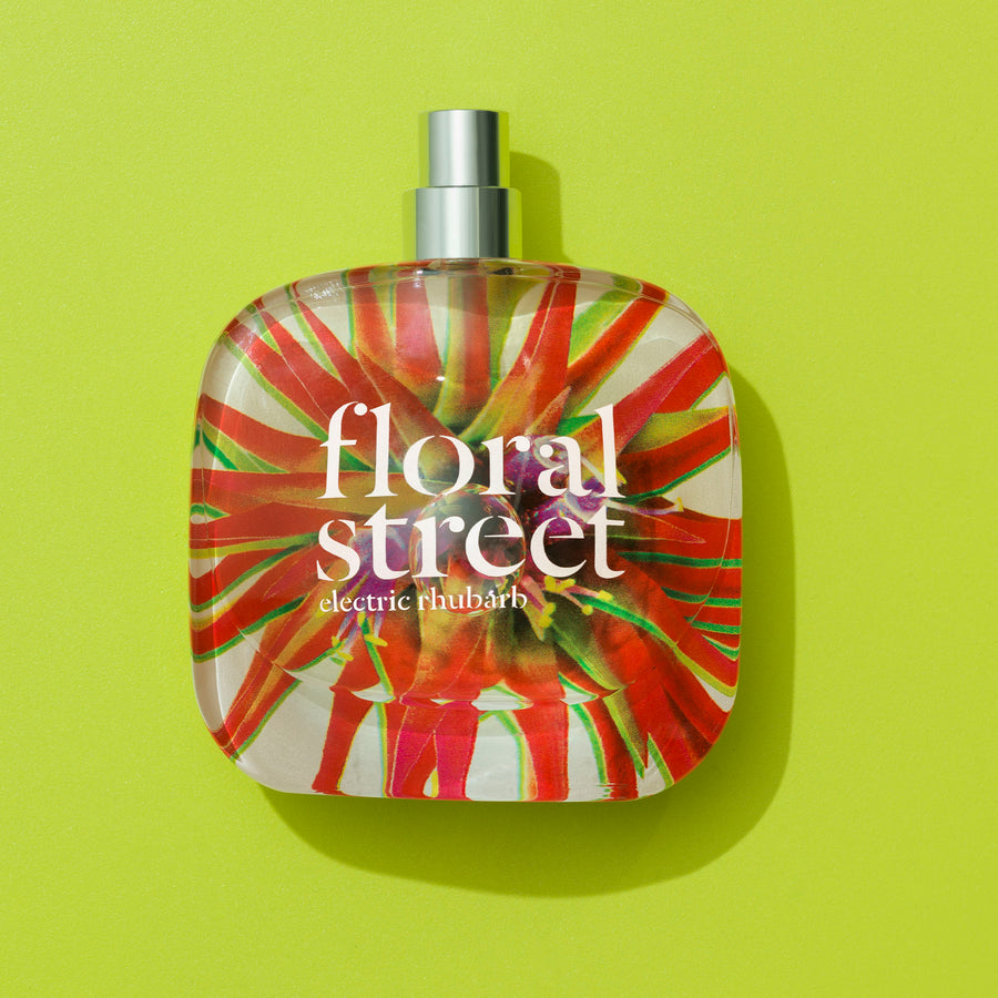 Floral Street Electric Rhubarb Eau de Parfum 50ml | Award-winning British vegan fragrances