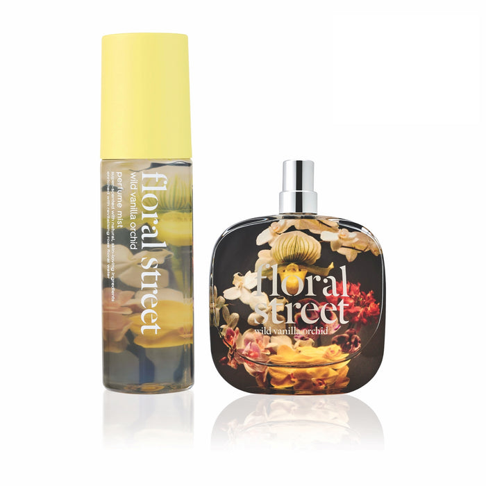 Wild Vanilla Orchid Perfume Mist & 1.7oz Eau de Parfum Bundle