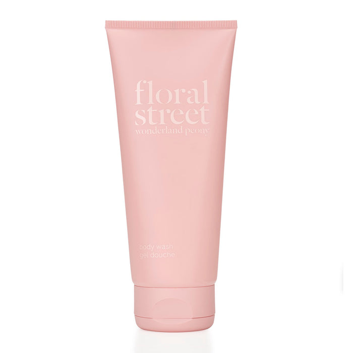 Wonderland peony 200ml vegan body wash with recyclable sugarcane packaging 2