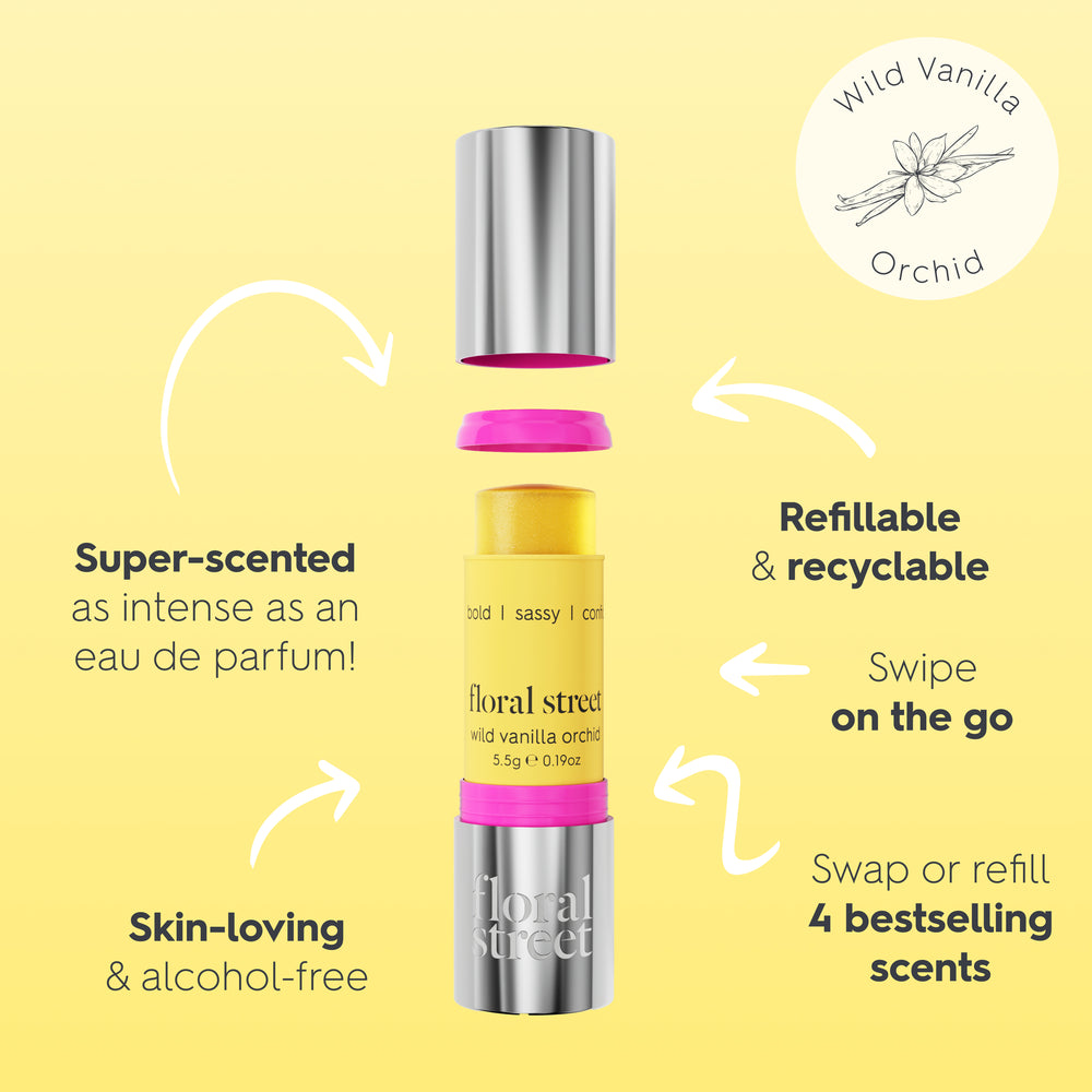 Wild Vanilla Orchid Scentstick Solid Perfume