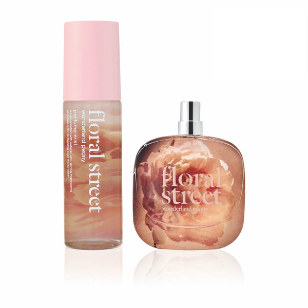 Wonderland Peony Perfume Mist & 50ml Eau de Parfum Bundle | Floral Street