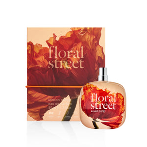 floral street london poppy sustainable packaging
